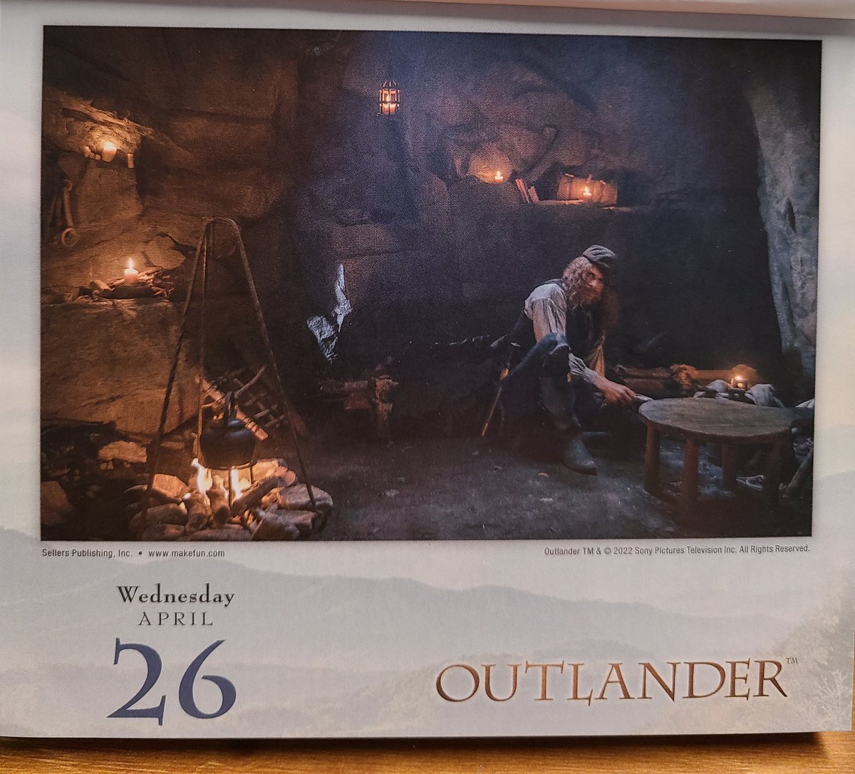 barbaramills1's tweet photo. #dailycalendar
April 26th 2023
#2023OutlanderCalendar
#Outlander
#JamieFraser #SamHeughan
#Dunbonnet
https://t.co/VVs5aTxUs5 https://t.co/yGueqJlXvq