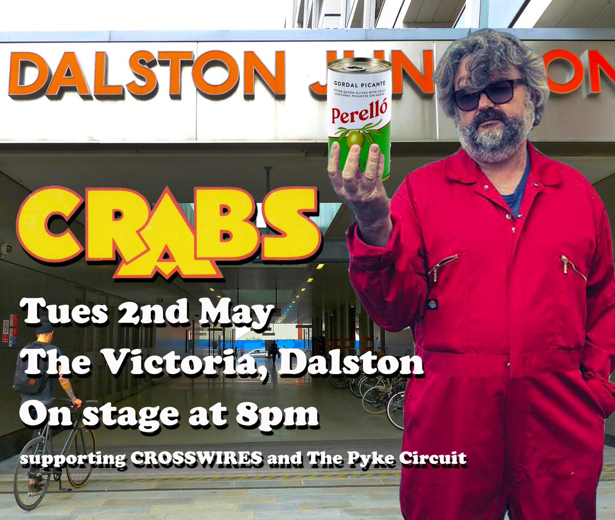crabsmargate's tweet photo. Chris CRAB is ready for our London debut. Are YOU? https://t.co/CHYAYIP5XE https://t.co/AqcW55ATgz