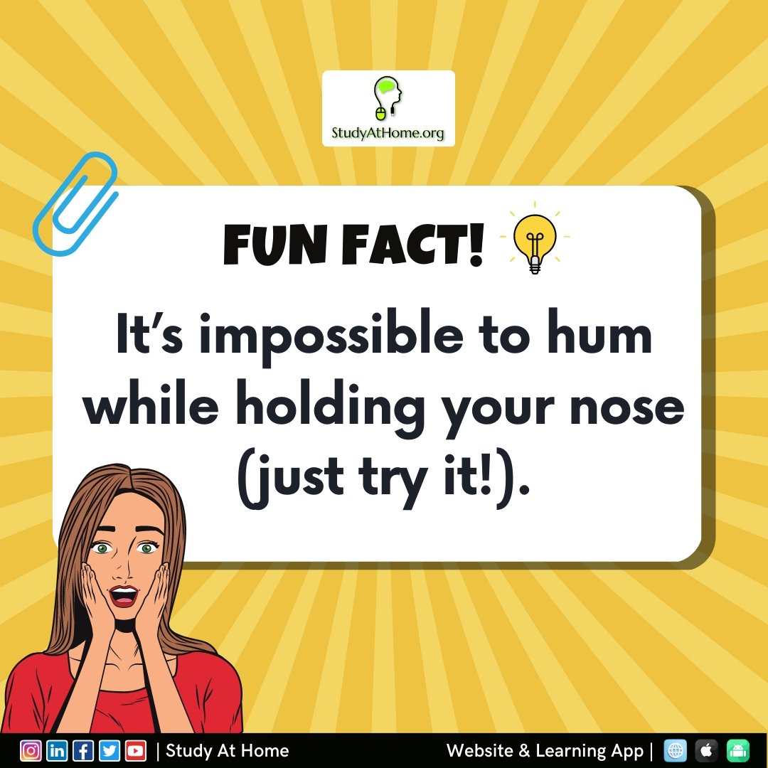 Amazing! Right? 🤯
Share with your friends and family 🚀

#amazingfact #funfactoftheday #thefactbox #interestingfacts #unbelievablefacts #scientificfacts #humanfacts #sciencefacts #factcheck #factbytes #unknownfact #unknownfacts #factaboutlife #funfacts #unknowfacts #StudyAtHome