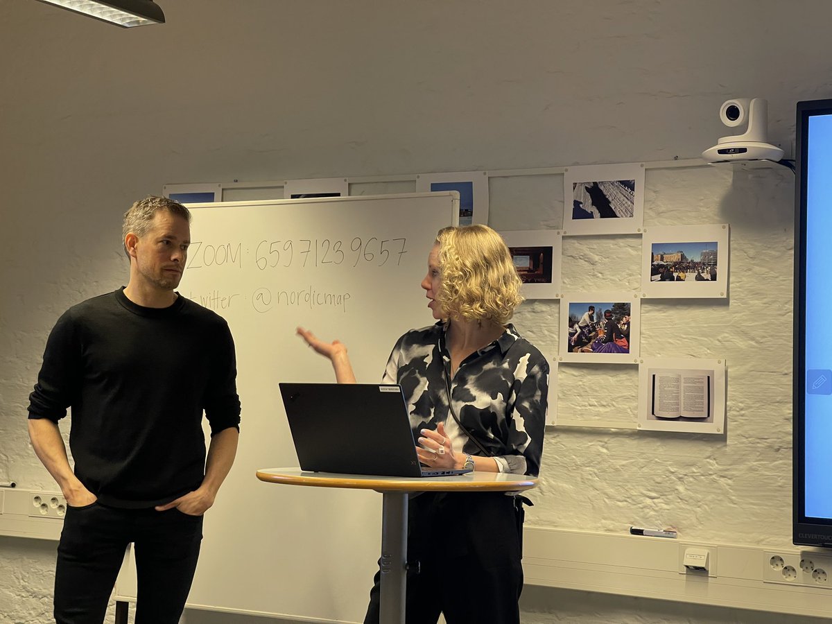 Now: <a href="/JennyMLindholm/">Jenny Lindholm</a> &amp; @kistrand77 present their project on discrete emotional reactions to visual social media content and the role that plays for affective polarization