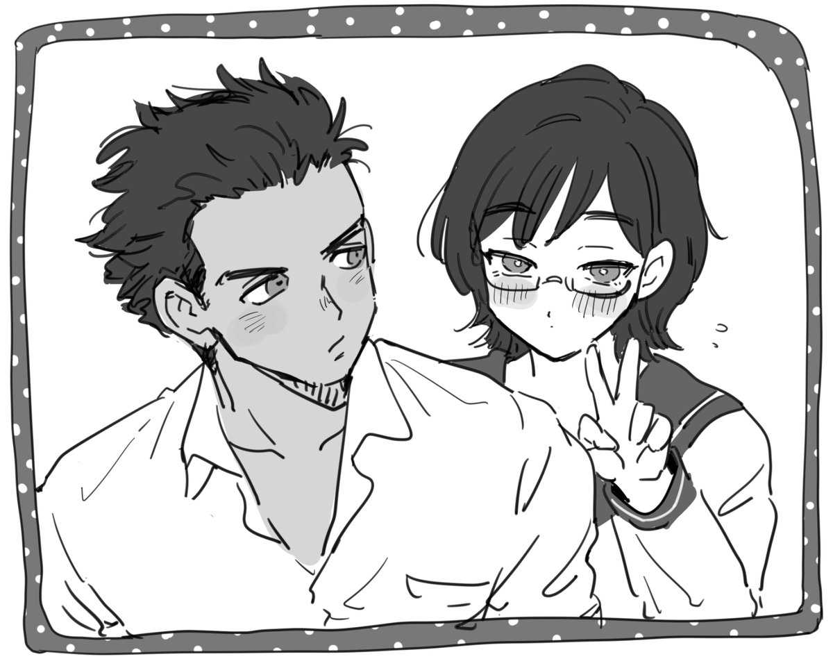 中学時代にケンジが気まぐれに一緒に撮ってくれたプリクラ大事にしてるリョーコさん 