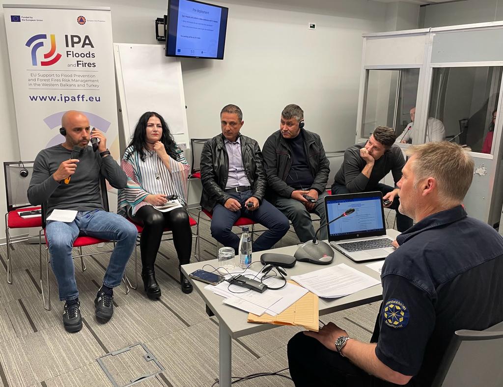 ipaff2020's tweet photo. @ipaff2020 experts from @MSBse held a national #hostnation #support workshop in #Podgorica to further increase the knowledge on the topic and strengthen the #network of relevant #authorities and #institutions at national and local level.
#EU #guidelines #hostnation #disaster https://t.co/aMSgpEEbFT