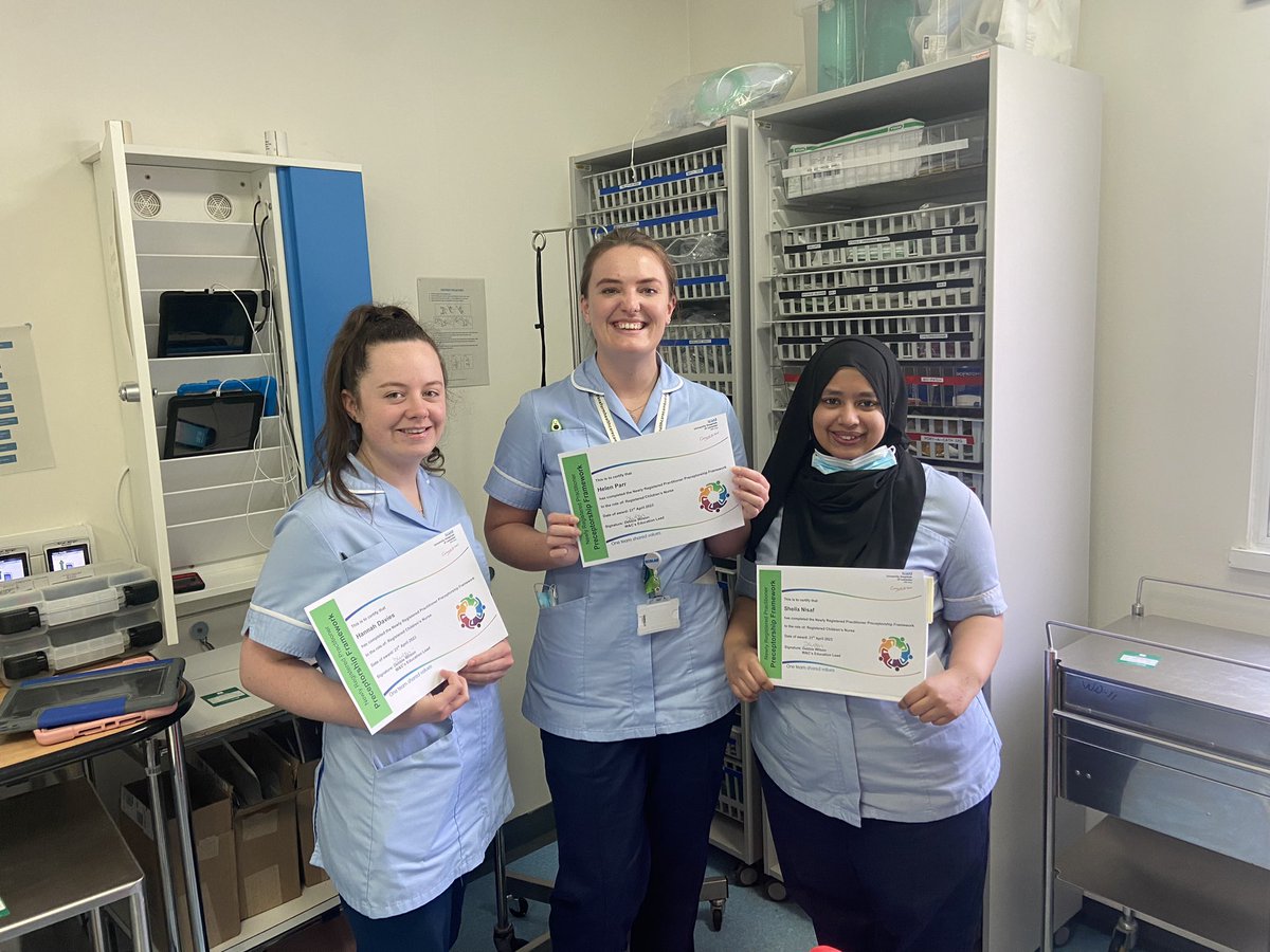 Congrats to our lovely nurses for completing preceptorship 🥳🎉 so proud of the wonderful nurses they have all become!