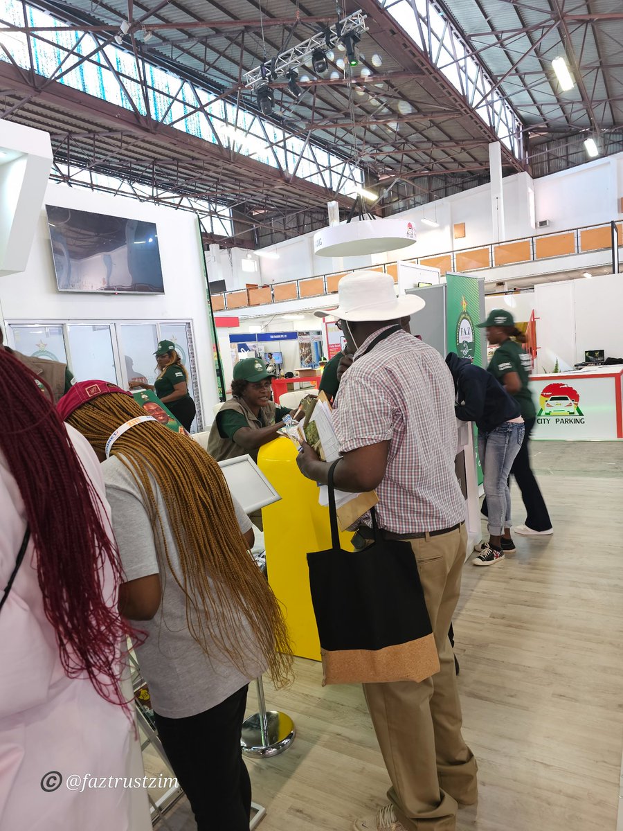 faztrustzim's tweet photo. People of all ages, the youths and elderly are flocking to the #FAZ #ZITF2023 stand. The cheerful team are explaining them endless opportunities within the FAZ.
@EDevolutionZw
@mhofela_mhofu
@MupondaTafara
#FAZ
#EDvolution
#nyikainovakwanevenevayo https://t.co/noqBUooz1t