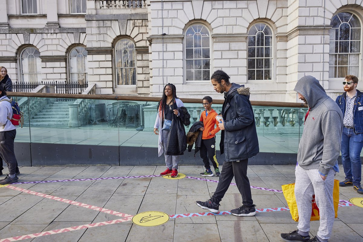 kwokhelen's tweet photo. Some delightful photos of RAINBOW PATHS being showcased in London as part of @nowplaythese! 🤩 @MrChad &amp; I feel incredibly blessed even though we couldn't be there in-person. So lovely to see people in playing in public. 🌈🥰 

🌐 https://t.co/MBKCsFyCmH
📸 Ben Peter Catchpole https://t.co/XvF59Hl6tP