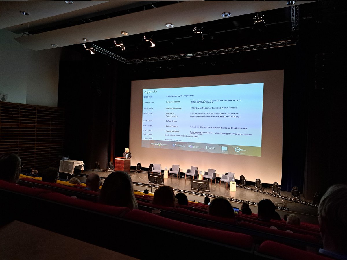 eerov's tweet photo. #ClustersMeetRegions In Levi. Circular economy plays an important role in industral ecosystem development. #Digipolis #CircularEcocomyCenter  #KokkolaIndustrialPark #Noheva https://t.co/O6CmyBMAsn