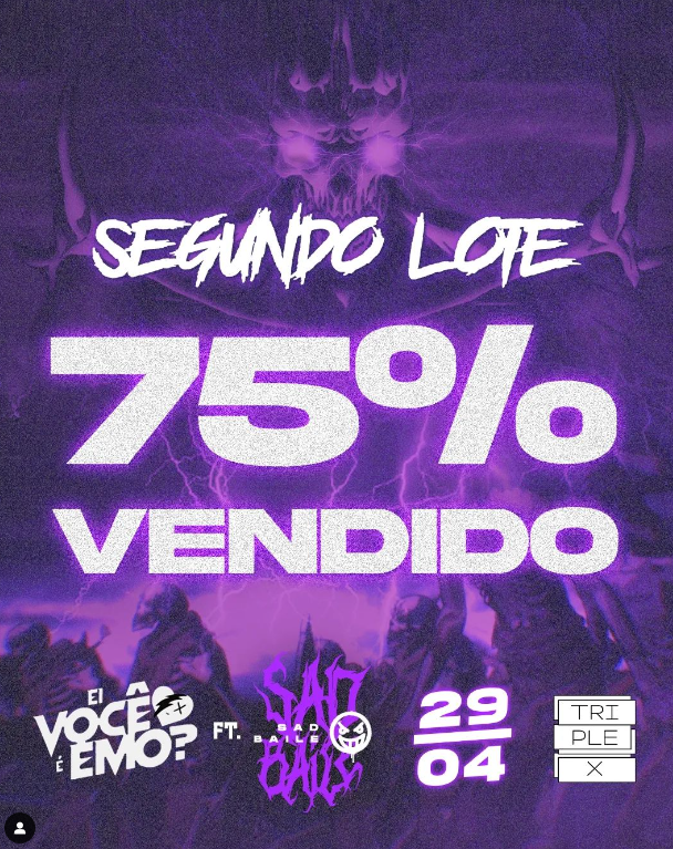 sadbaile's tweet photo. Corre que o lote vai virar denovo 🔥

Se eu fosse você não deixava pra comprar seu ingresso de última hora, o lote Jajá vai virar e ficar mais caro 👀

Nosso baile tá foda demais! Recebemos os feedbacks de geral da última edição e dessa vez vamos melhorar 200% 💜 https://t.co/xU9g35Djc0