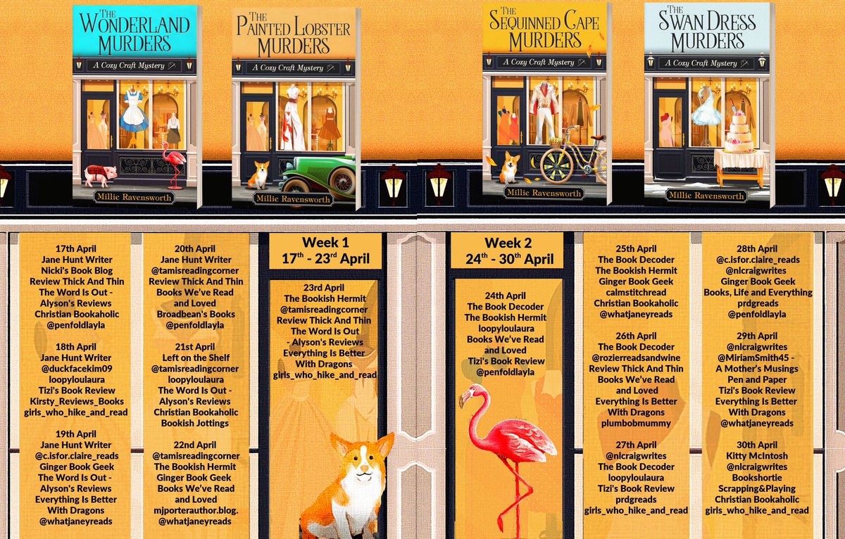 MrsD - Books We’ve Read and Loved (@mrsd271015) on Twitter photo Another unique dress to create and another mysterious death to solve - will life ever be normal for Izzy and Penny. The Swan Dress Murders is another creative masterpiece from <a href="/MillieRavensews/">Millie Ravensworth</a> full review here: bookswevereadandloved.blogspot.com/2023/04/the-sw… <a href="/rararesources/">Rach RandomResources</a> #ad #gifted Another unique dress to create and another mysterious death to solve - will life ever be normal for Izzy and Penny. The Swan Dress Murders is another creative masterpiece from <a href="/MillieRavensews/">Millie Ravensworth</a> full review here: bookswevereadandloved.blogspot.com/2023/04/the-sw… <a href="/rararesources/">Rach RandomResources</a> #ad #gifted