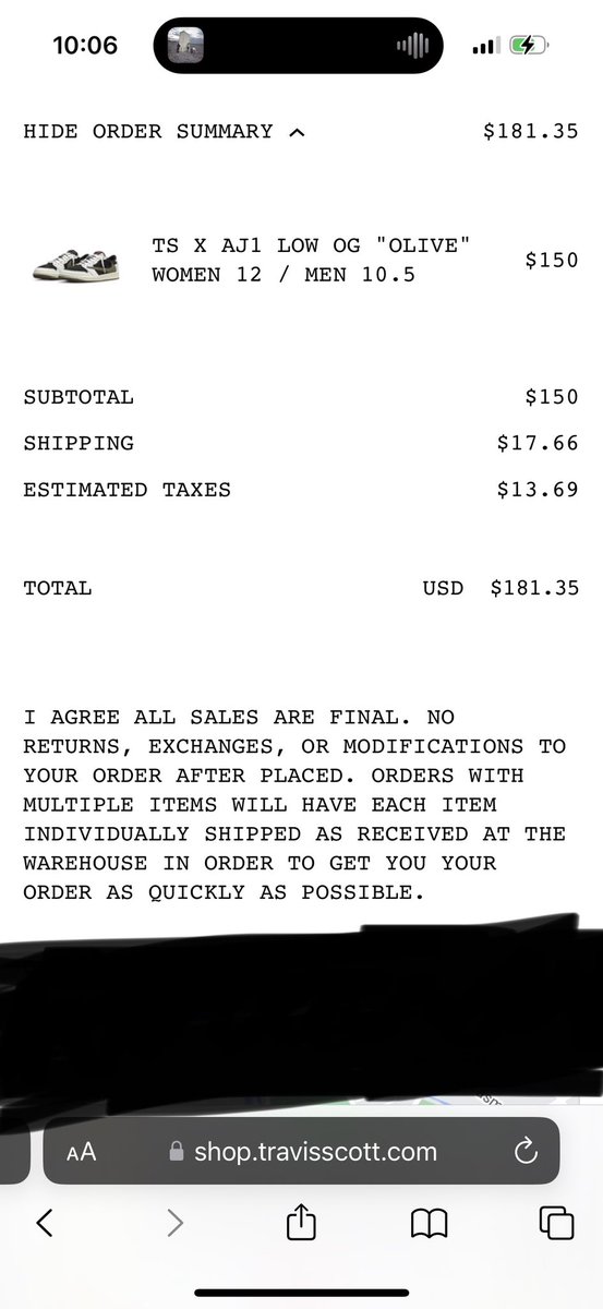 ZakMorgan's tweet photo. @SOLELINKS Let’s go!!! Finally hit from the TS site! https://t.co/OckfdTdOpX