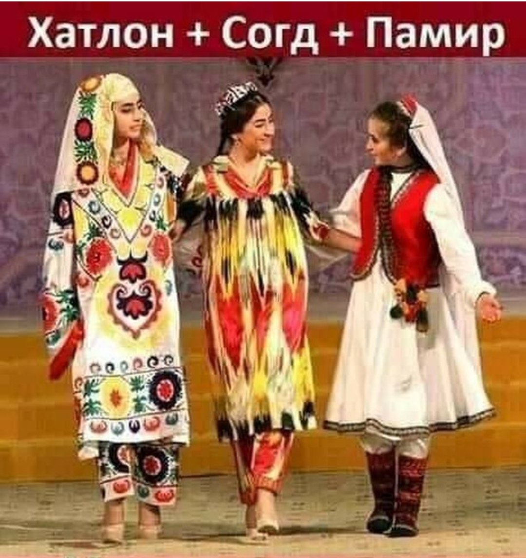 rkhakimova1993's tweet photo. Three regions of #Tajikistan in one caption. Girls dressed in traditional regional clothes from #Sugd, #Khatlon and #Badakhshan. https://t.co/6tIn8k7eTB