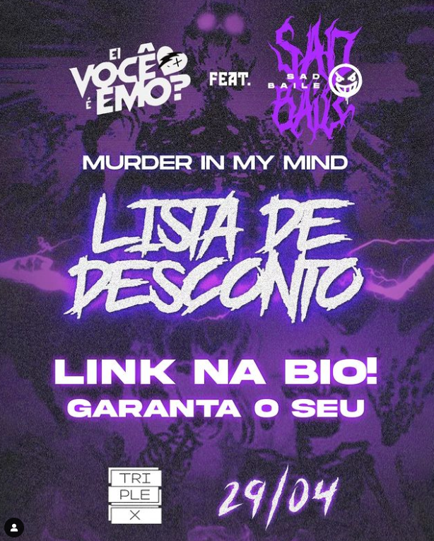 sadbaile's tweet photo. já ta ligado na nossa lista de desconto? 💣

No link da bio você garante seu ingresso por um valor mais em conta e pagando só no dia! 💥

Corre deixar sua vaga reservada para esse bailão!! 😎

Os ingressos ja estão no terceiro lote, e se fosse você corria pra garantir o seu!🕶 https://t.co/BB0rcJkKOk