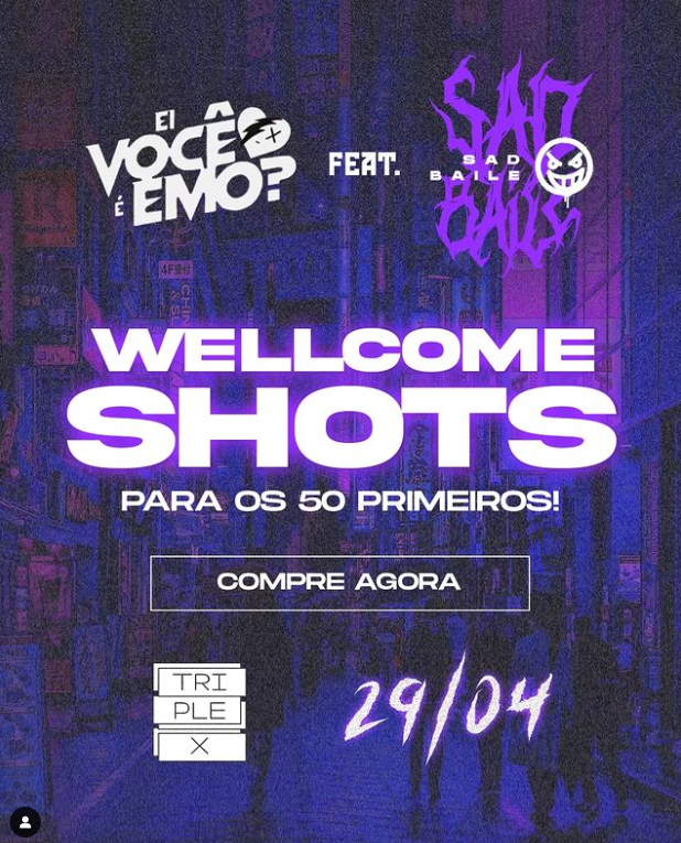 sadbaile's tweet photo. E VAMOS DE WELCOME SHOTS! 🔥

Siiiiiim, vai ter shotzinho dlç na entrada pra você já entrar hypado pro rolê.

Mas atenção que é só pros 50 primeiros a entrar no rolê. CHEGUEM CEDO!

Ainda não comprou o seu ingresso? 😮 https://t.co/n6NTTrWlJa