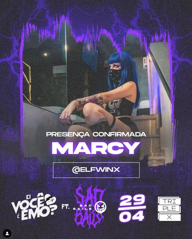 sadbaile's tweet photo. ESTAMOS COM PRESENÇAS CONFIRMADAS!!! Vêm curtir nosso rolê 💜

Nossa proxima confirmação é a @elfwinx 🖤💣

Bora colar no rolê com a gente! Os ingressos já estão esgotando! 🔥USE O CUPOM ``nokoriclub`` E GANHE 30% OFF https://t.co/Pj23YFBaHv