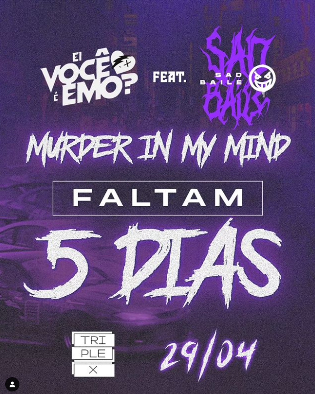 sadbaile's tweet photo. faltam apenas 5 dias para nosso role! Estão aniosos?

Pela primeira vez na @triplexbarrafunda teremos 8 horas de muito phonk e emo trap pra vocês!

Faltam poucos dias e os ingressos estão indo como agua, aproveita que ta baratinho e corre garantir o seu https://t.co/gEXJxZnZVn