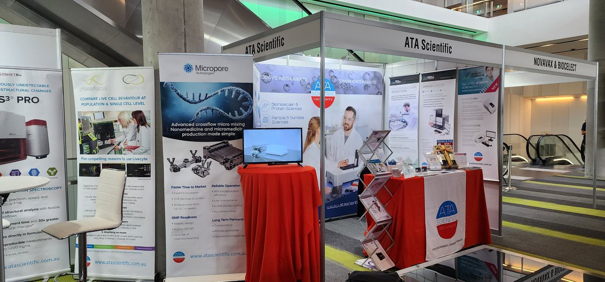 ATAScientific's tweet photo. We are currently at the Asia Pacific vaccine immunotherapy congress in Brisbane #apvic Visit us to learn more about Micropore Advanced Crossflow technology https://t.co/83wM89tRek