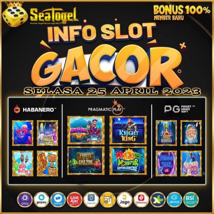 seatogelslot's tweet photo. #seatogel slot tergacor dengan #winratetertinggi dan #mudahjackpot DAFTAR : https://t.co/e3Z23CChRj

#pulsatanpapotongan #bonusharian #bonusnextdepo #bocoranslot #slotgacor #bonusdeposit #prediksitogel #polagacor #bonustogel #bonusidn #bonuscasino #bonuskasino #bonusslot #muibet https://t.co/0R1S9FZUj7