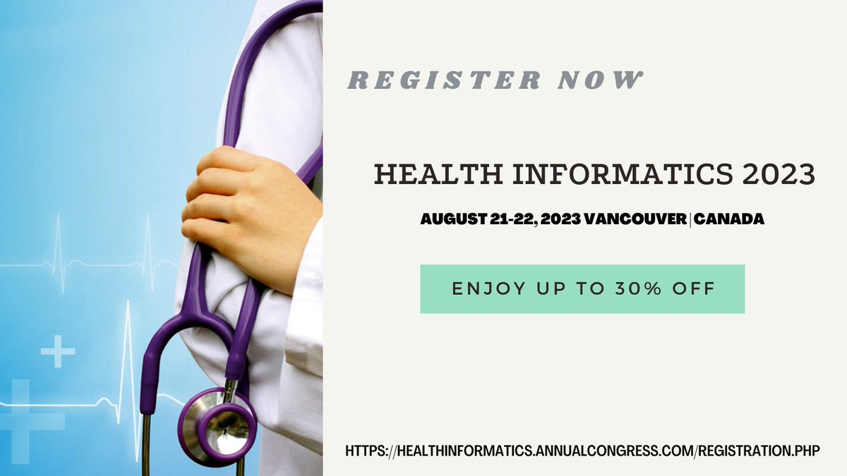 rubyjane789's tweet photo. We want to make the  32nd International Conference on Healthcare Biomedical, Statistics and Public Health Conference a memorable event. to be held during #August 21-22, 2023 at #Vancouver #Canada 
Registration Link: https://t.co/z4PcLyNOgx
Abstract link : https://t.co/r8ayX7dcw1 https://t.co/iUeehwp6Z2