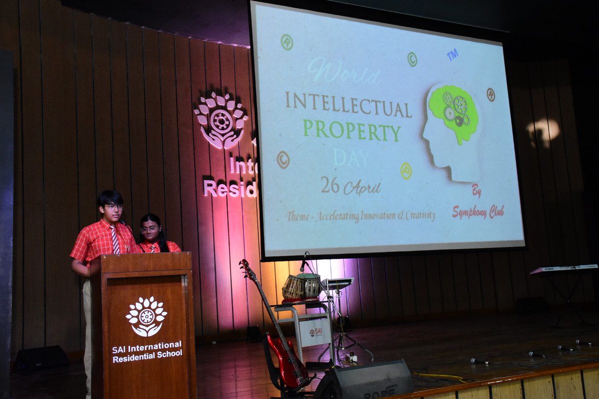 SAI_Edu_In's tweet photo. On the advent of World Intellectual Property Day celebrated annually on April 26, SAIoneers raised awareness of how patents, copyright, trademarks and designs impact on daily life,
#IntellectutalPropertyDay2023 #AssemblyPresentation #CreativityandInnovation #IPRights https://t.co/DWOyi0oj9a