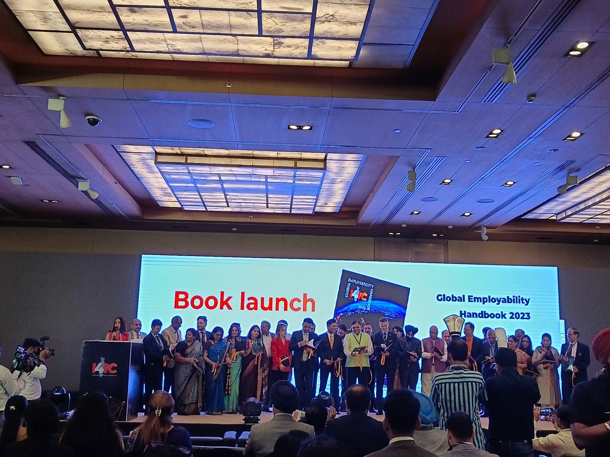 mommyin_me's tweet photo. At #I4IC2023 conference around how educational skills needs to be imparted looking at the future that seems disruptive , they way transformational #AI is being witnessed. #employabilitylife https://t.co/VQwVXwCVpA