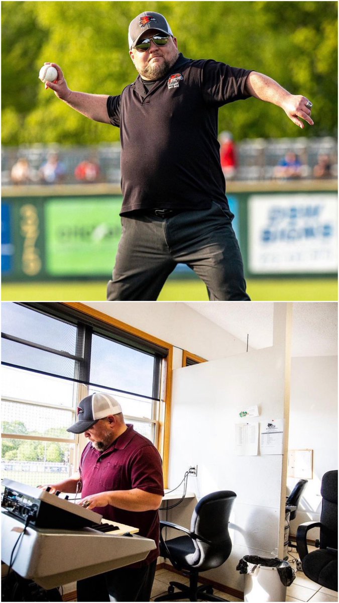 JABsMusic's tweet image. I got to play some 🎹 for SEMO Baseball tonight in Cape! My alma mater! Threw out the first pitch and the Redhawks beat the Salukis of SIU Carbondale 6-2 on a perfect weather night at the ballpark! #LetsSoar ❤️🖤