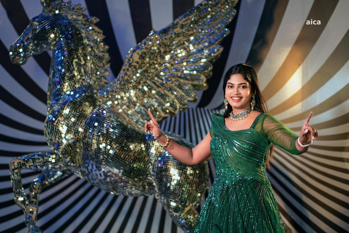 aicaevents's tweet photo. Here Introducing the more energetic event which makes everyone to enjoy the day with their dear ones. The complete set &amp; Bride, Groom are ready to fullfill their happiness and love through the event of Sangeeth.#aica #aicaevents #love #hapinesss #entertainmet #relatives #friends https://t.co/3U1ecXRng4