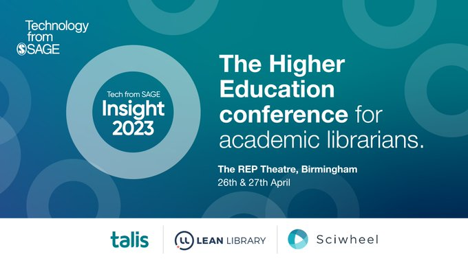 kiyanwang's tweet photo. Looking forward to catching up with folks at our #TechnologyfromSage Insight 2023 event which starts this morning.
https://t.co/xprSn2I3P0
#TechfromSage @talis #academiclibraries #academiclibrarians https://t.co/cSYVFhmyr9