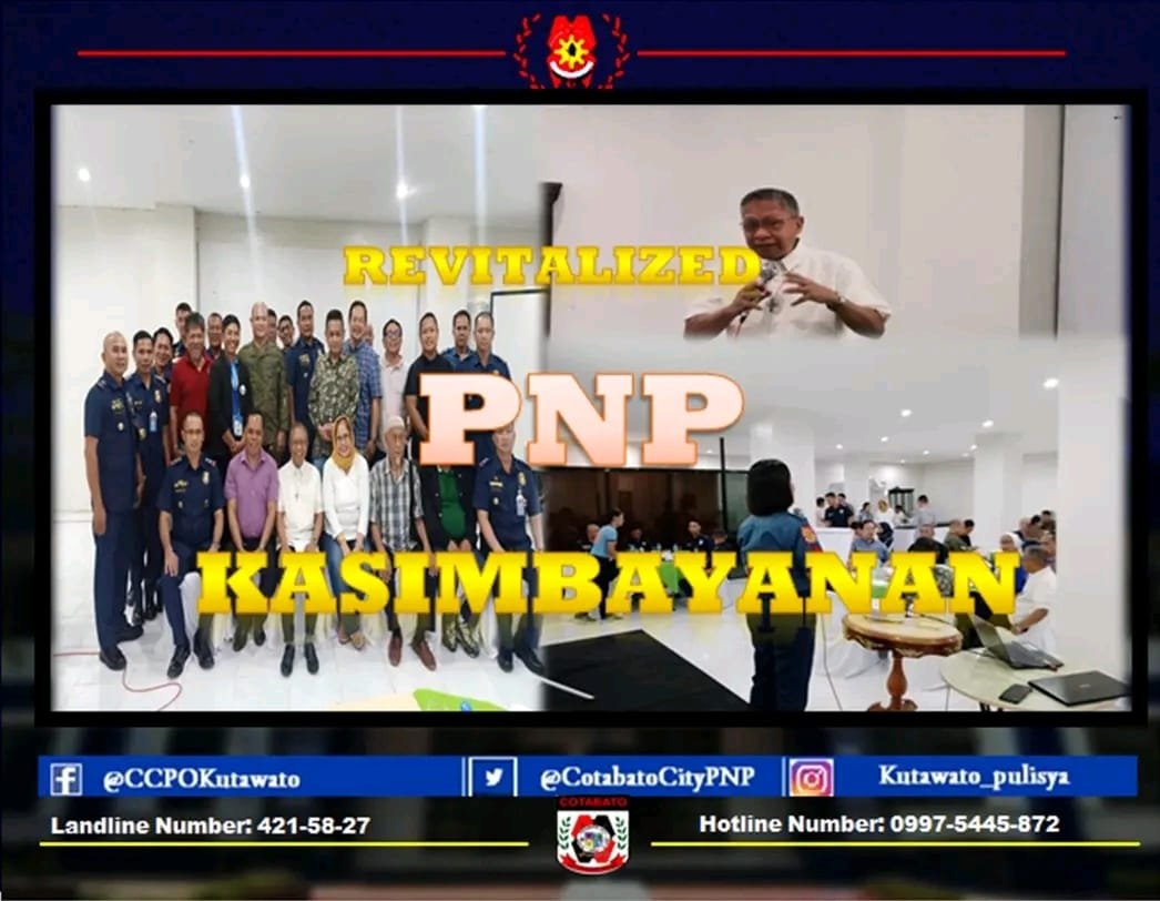 BlueMeowsolana's tweet photo. Revitalized PNP KASIMBAYANAN.
#PNPKakampimo
#PNPWeServeAndProtect
#TeamCCPO https://t.co/SQa0mC4IVs