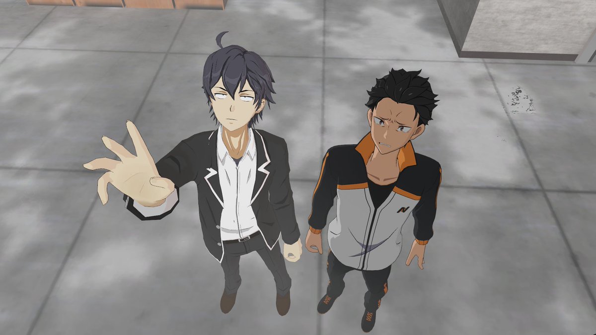 SenpaiDetective's tweet photo. When your friend goes off to bed early.. https://t.co/NH9kfVzG8q