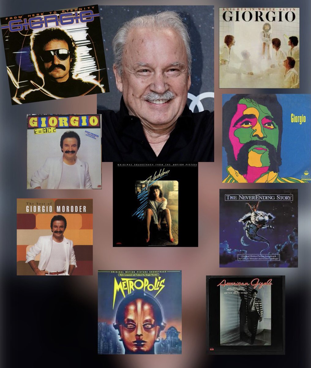 mao59's tweet image. 26 aprile Happy birthday al grande produttore discografico, compositore e disc jockey italiano Giorgio Moroder 🎵🎼🎹🎶🫶
Una volta che hai liberato la mente dal concetto di armonia e correttezza della musica, puoi fare quel che vuoi.
#GiorgioMoroder