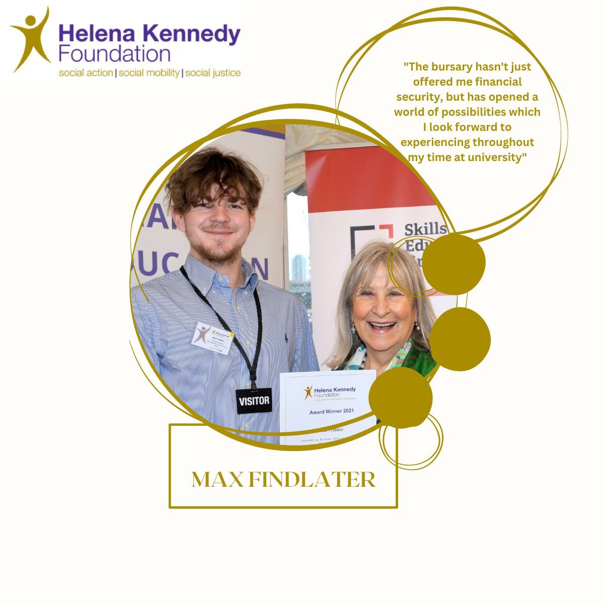 TheHKF's tweet photo. Hear from our bursary winners! 🗣️💜
These winners were awarded at the @UKHouseofLords last month by Baroness @HelenaKennedyKC and Dame @AnnLimb
Applications for our 2023 bursary close May 18th at 4pm: https://t.co/PzU5Q6knnL
#hkf #costofliving #joyfe #mhhsbd #fevoices #becom https://t.co/8bGtxlhRxK