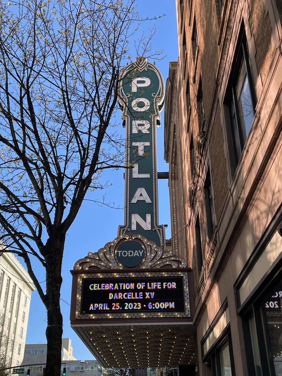 JoshCozartWx's tweet photo. Such a special night honoring the one and only Darcelle XV. 💕 
#Darcelle #Portland #Dragqueen https://t.co/CfMD2uwQtK