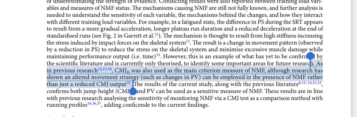 acea_ngel's tweet photo. ¿Que fatiga aguda genera cada tipo de sesión durante un microciclo ? ¿Fuerza, resistencia o velocidad ? MD-4, MD-3 o MD-2/1 ? Evaluación de la NMF (fatiga neuromuscular vía test CMJ @forcedecks ) como unos de los “gold standard “ (cuidado con solo usar CMJh como indicador único) https://t.co/KqFkp6wUzi