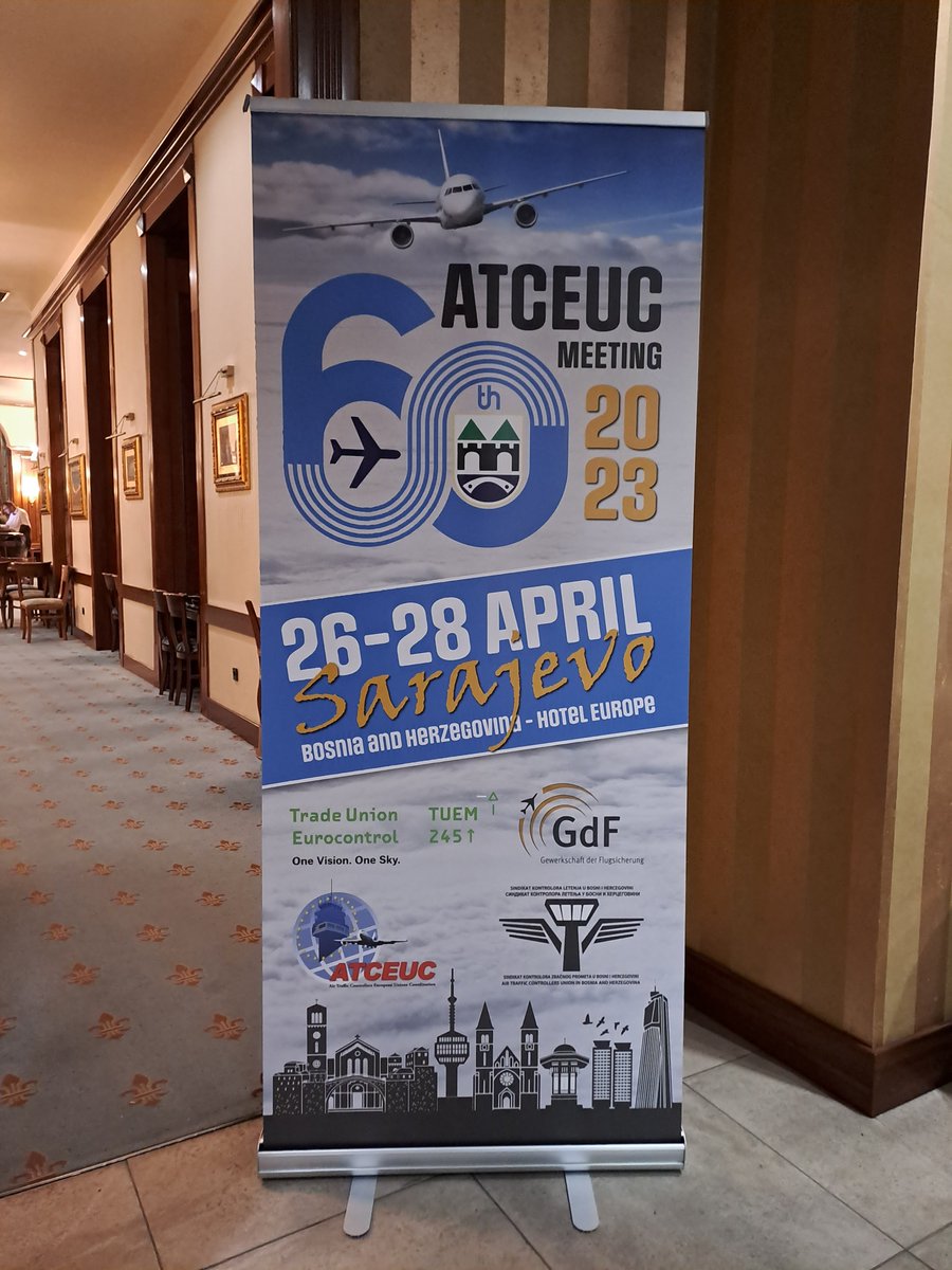 ATCEUC's tweet photo. 60th ATCEUC Committee Meeting is about to start in the beautiful and rainy Sarajevo (BiH)
Official opening will be at 9 
Stay tuned https://t.co/0AKF6JBDYv