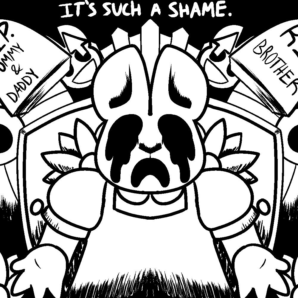 BGB_Archive's tweet photo. [2023] | I was re-hooked into old creepypastas that scared the hell out of me as a kid, with the Max &amp; Ruby lost episode one being super prominent in my memory LOL
So of course I couldn't help myself https://t.co/kw2WSddJSh