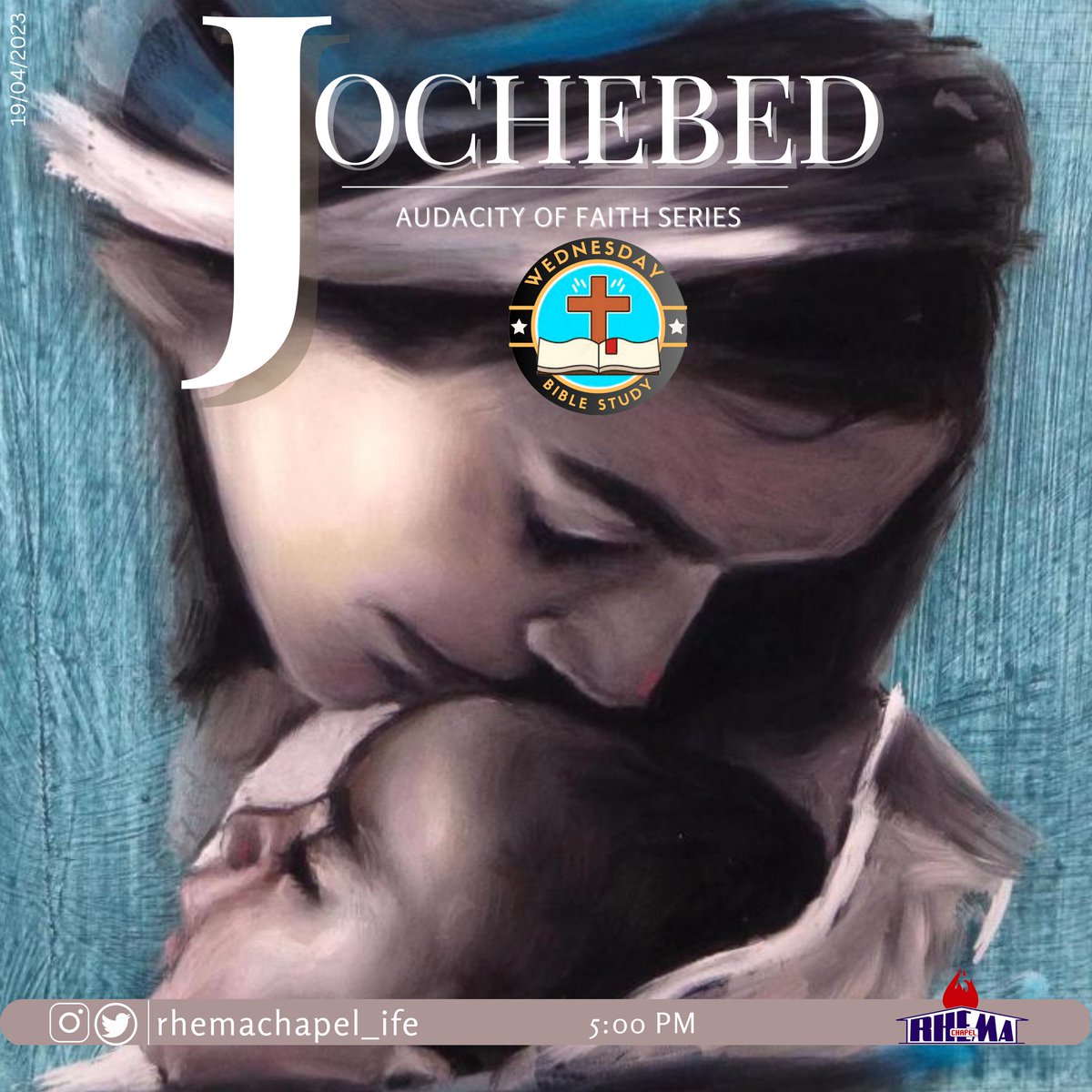 RhemaChapelxIfe's tweet photo. By faith Moses, when he was born, was hid three months of his parents, because they saw he was a proper child; and they were not afraid of the king's commandment.
Hebrews 11:23 KJV
Let's learn more today at 5 pm. See you in church!
#RhemaIfe
#BibleStudy
#AudacityOfFaith https://t.co/HDlju3JCPp