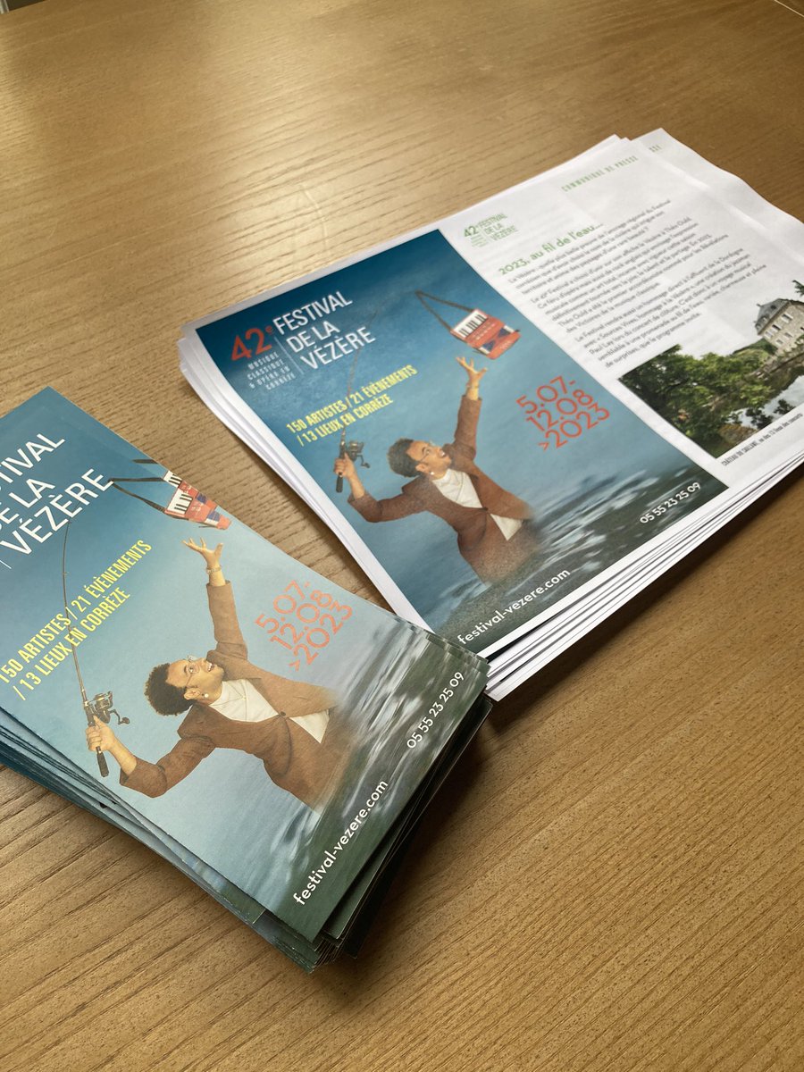 festivalVezere's tweet photo. Hier, conférence de presse 42e Festival de la Vézère ! Ouverture de la billetterie vendredi 14h.
21 évènements / 150 artistes / 13 lieux du patrimoine Corrézien.
Du 5 juillet au 12 août.
#festival #musiqueclassique #42eFDV
@FlorencePetros https://t.co/mobNr85ndo