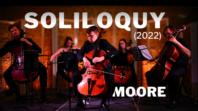 CelloLoft's tweet photo. Moore | Soliloquy for 5 Cellos (2022)

A 38-minute work for Solo Cello + Cello Quartet
Watch it here: https://t.co/wT9yxLuc28 https://t.co/iX5lxX2HuG