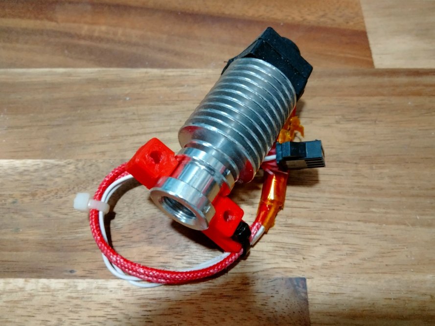 saiki0011's tweet photo. #3dprinter #自作機 #coreXY #Ex_02 建造記録
#3Dプリンタ #3Dプリンター #reprap
スペアのホットエンドを制作👍
この機体のノズル詰まり修理は
ネジ2本でボーデンチューブを外し
同じくネジ2本で止ている
ホットエンドが取外せる構造です
まあ、既存の機体は
この辺何かと面倒なんですよね🤣 https://t.co/lJv3bYD7gL