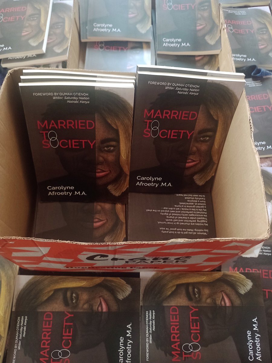 My book, Married to Society was published by <a href="/scribehouseUg/">Scribe House</a> 
The management and amazing team of editors and designers brought this book to life. 

They gave this book alot of love. 
Thank you, Crystal and your team. 
A copy is at 30,000 Uganda shillings
#MarriedToSociety #book