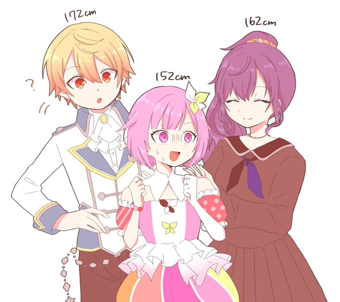 身長下1桁2の子に好きな子集中してる 