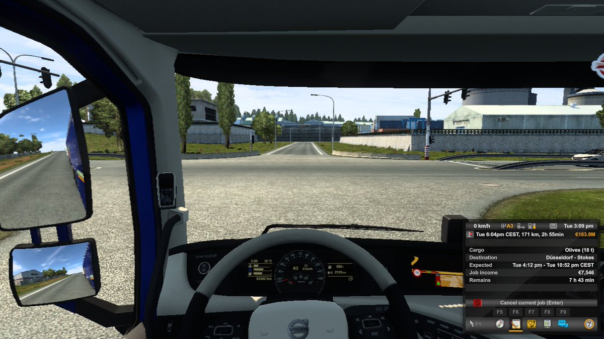 realVicTorres02's tweet photo. Headed to Dusseldorf for another run by Carlos, he picked up 18t of Olives from Liege for his second run of the day. 😎👍🚛

@SCSsoftware 
#EuroTruckSimulator2 
#ETS2 
#BestCommunityEver 
(Part 1) https://t.co/lmBfiDDEpt