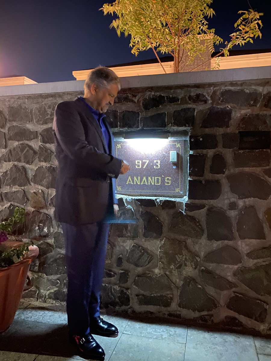 It’s great to be traveling to company locations for board meetings. Frankly, online meetings during Covid gave me claustrophobia. In Pune now for the <a href="/tech_mahindra/">Tech Mahindra</a> board &amp; we had a wonderful dinner last night hosted by our CFO Rohit Anand &amp; his welcoming family. But he better