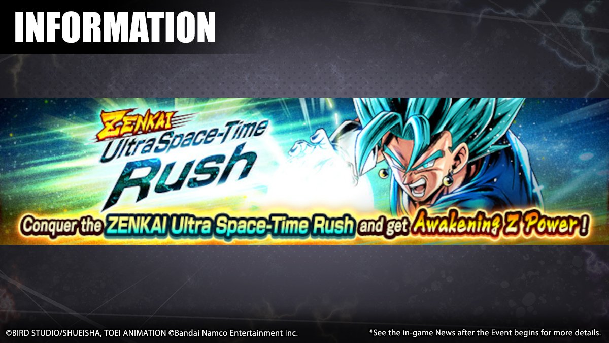 DRAGON BALL LEGENDS on Twitter "["ZENKAI Ultra SpaceTime Rush" Is On!]NMajin Vegeta (DBL06