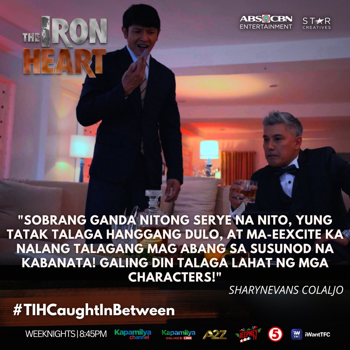 StarCreativesTV's tweet photo. #TheIronHeart #TIHCaughtInBetween https://t.co/EmPdiGiPuD