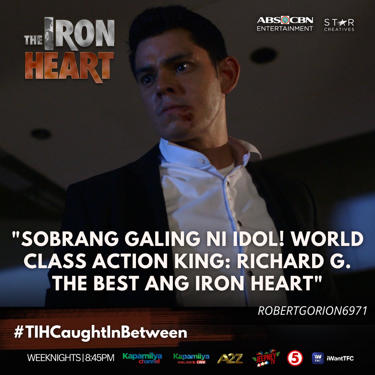 StarCreativesTV's tweet photo. #TheIronHeart #TIHCaughtInBetween https://t.co/EmPdiGiPuD