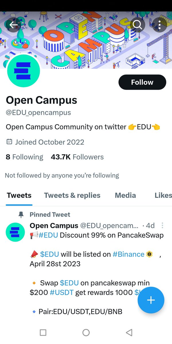 acc_goo's tweet photo. @opencampus_xyz Hi Edu Open Campus. Is your other Twitter channel? https://t.co/wVROTB4Sxk