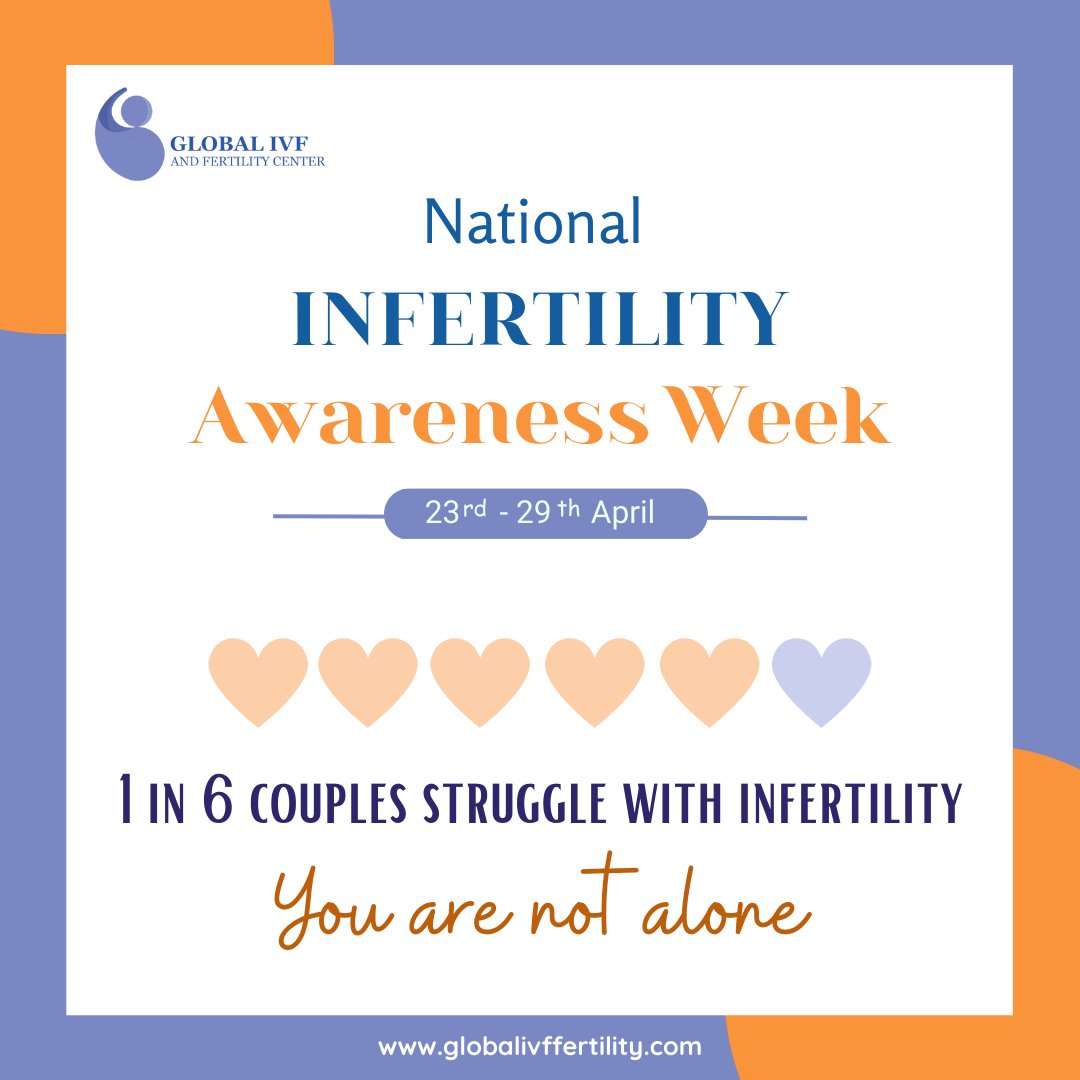 It's National Infertility Awareness Week, so let's stand by its mission to empower patients and change the conversation around infertility. 

#nationalinfertilityawarenessweek #infertilityawareness #infertility #infertilitytreatment #infertilityspecialist  #niaw2023 #fertility