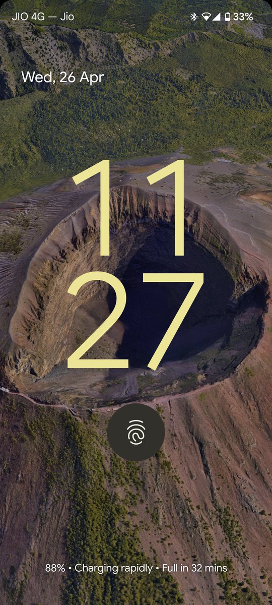atulkedia's tweet photo. @madebygoogle Pixel 6a bug. Though the battery is at 33% and is not on charge, it says it's charging magically and is at 88%!
Which one to believe - 33 or 88? https://t.co/qNmJ1dSFpD