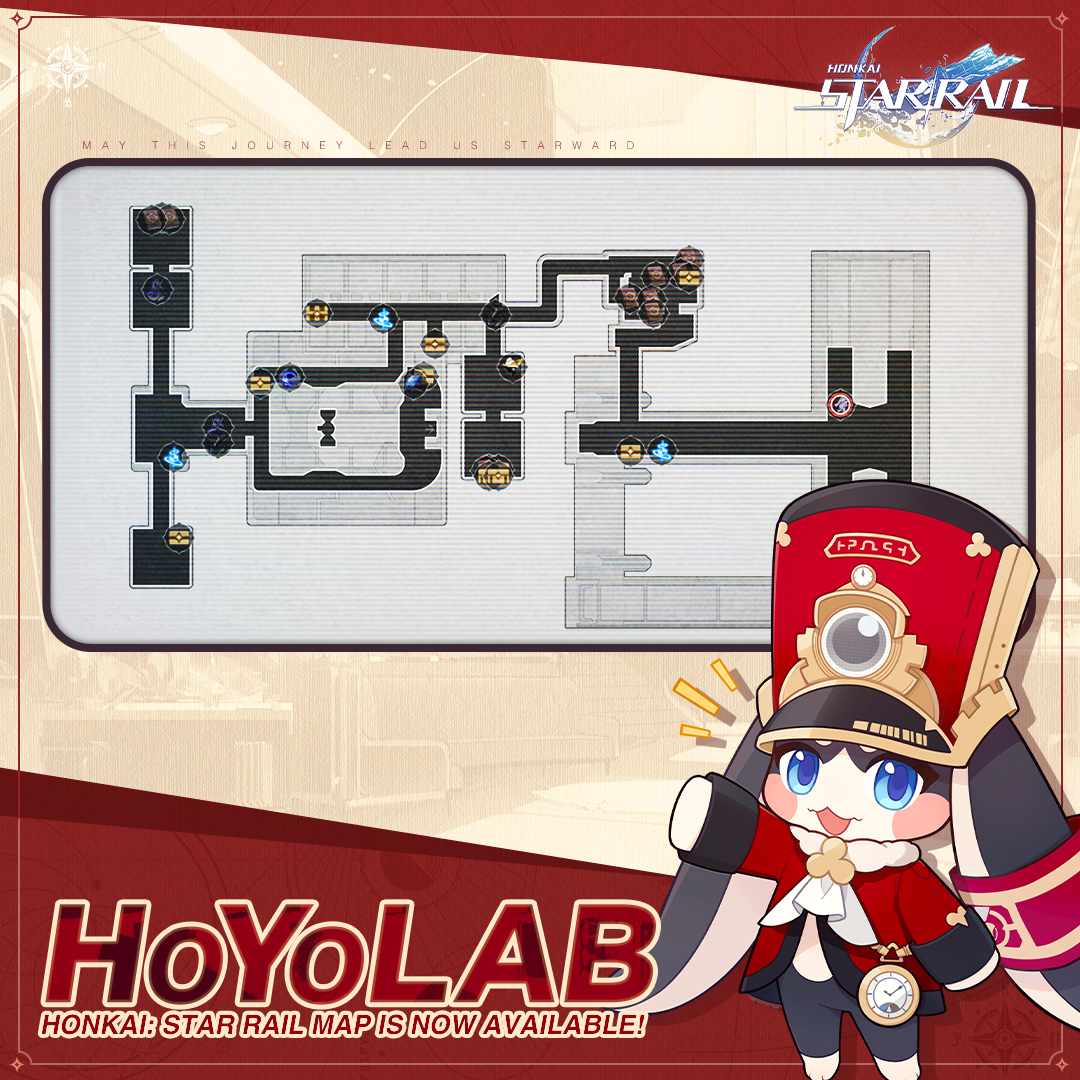 Honkai: Star Rail on X: HoYoLAB's Honkai: Star Rail Map function is now  available! Trailblazers, HoYoLAB's Map function can help you to quickly  locate treasure, readable items, enemies, and Fragmentum locations, greatly