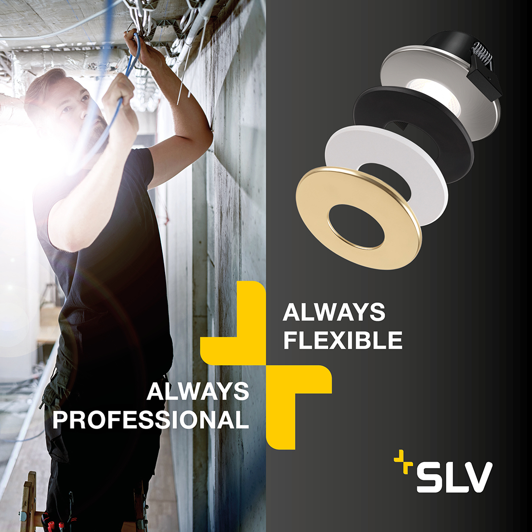 SLV UNIVERSAL DOWNLIHGTS er ikke bare funksjonell, men kan også visuelt tilpasses til dine rom og ønsker i årene som kommer.

Se mer på SLV:com 👉 bit.ly/41PTgbk

#slv #experiencelight #universaldownlight #dailybusiness #elektriker #elektrogrossist #elnr #efobasen